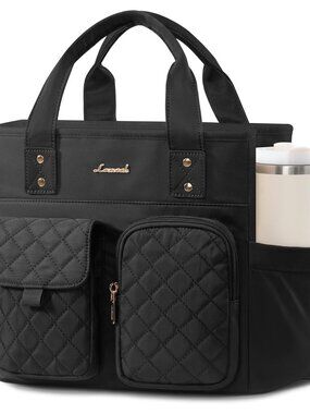 Insulated Lunch Box for Women, Large Adult Lunch Bag Cooler Tote
